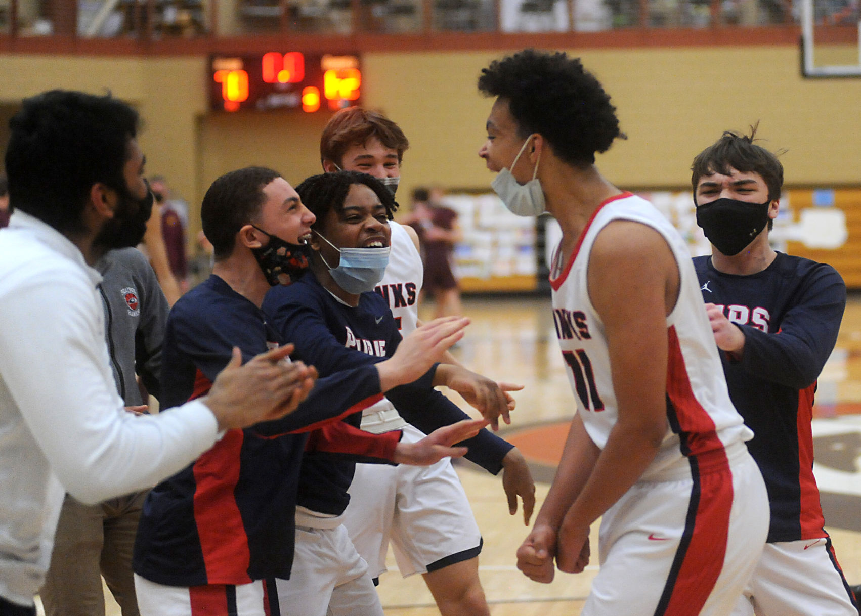 Enjoying the victory